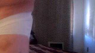 Sucking an XXL white cock and getting a facial - 4 image