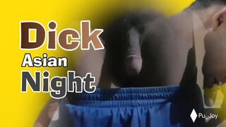 Dick Asian Gay Twink Gloves Night Homemade - 1 image