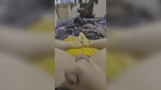 Big cock hardcore masturbation ending with a huge shaking orgasm with moaning - 11 image
