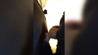 Regular gloryhole aficionado uses my services again and gets his thick black cock milked