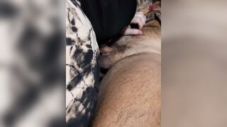 Str8 delivery guy gets hairy balls drained, ass rimmed and fingered - 11 image