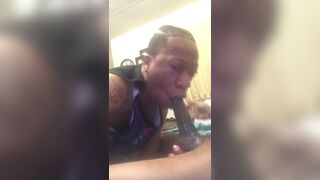 Suckin the Fuck out my Straight best Friend before his Girl Cum