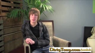 Cute Lil Twink Sucks Tony off