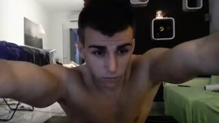 super sexy wanking on camera by my homie - 4 image