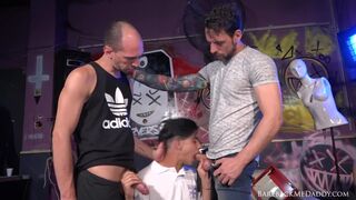 Daddies Spit Roast Young Ringo