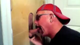 Two Buddies Get a Gloryhole Suck Off