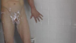 Cute Guy in Shower - 3 image