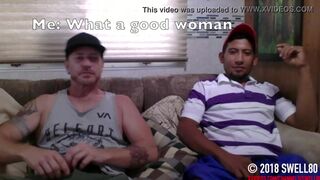 Straight latino construction worker gets first handjob from a dude (Martin 2) - 2 image