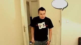 Arab boy home gay sex movie Caught Wanking & Spanked! - 3 image