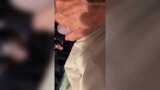 Chastity milking and cum