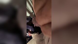 Chastity milking and cum