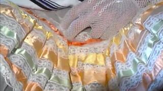 Mini Skirt Petticoat Wank