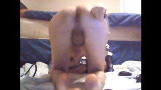 Femboy Jess teasing and playing with himself