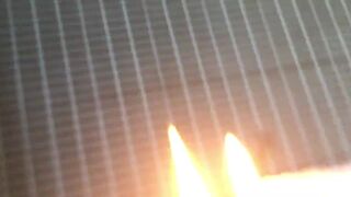 2 Candles not enough - 3 Candles --more wax and Burn