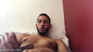 Brian Bonerz Beating His Meat