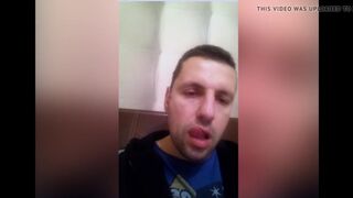 BG Str8 married man jerk on cam & taste cum - 2 image