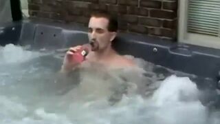 Sucking a soft dick movie gay Blaze and Joe commence off out in the scorching tub but - 2 image