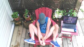 Outdoor Dildo Session #1