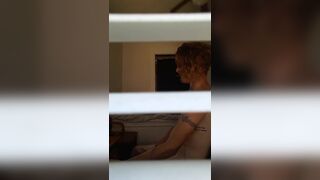 Spying on Teen Boy Eats his own Cum - 3 image