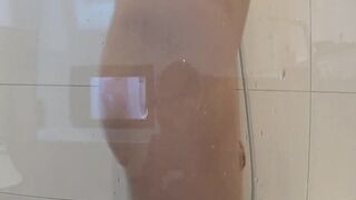 Old Clip from 2018: Taking a Shower in Chastity - 3 image