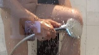 Old Clip from 2018: Taking a Shower in Chastity - 7 image