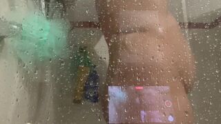 Showering my Fat Chubby Sexy Body