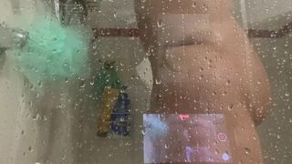 Showering my Fat Chubby Sexy Body