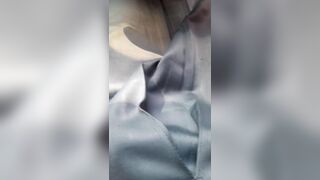 Asian Crossdresser Cum Wearing School Skirt (Rok SMA) - 15 image