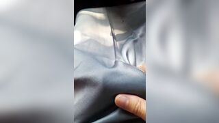 Asian Crossdresser Cum Wearing School Skirt (Rok SMA) - 2 image