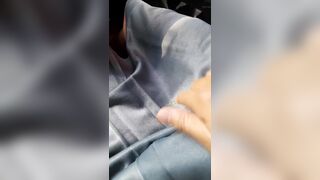 Asian Crossdresser Cum Wearing School Skirt (Rok SMA) - 6 image