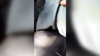 Asian Crossdresser Cum Wearing School Skirt (Rok SMA) - 8 image