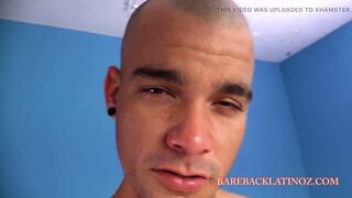 Muscular Latino Oscar Beats His Meat