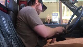 Horny Guy Bustin A Nut at the Bank ( Hands free Public Cum ) - 6 image