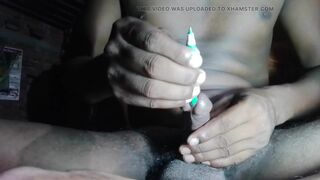 Urethral Insertion with A Toothbrush