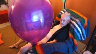 96) Large Round Balloon Inflated by Daddy - Balloonbanger - 12 image