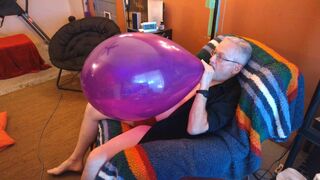 96) Large Round Balloon Inflated by Daddy - Balloonbanger - 4 image