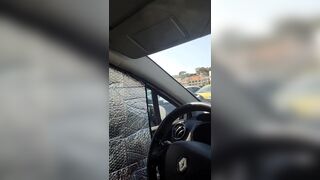 handjob in the middle of the day in a parking lot + Bonus at the end of the video! - 6 image