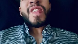 Mouth & Tongue Fetish (ASMR Mouth sounds and jerking off) - 5 image