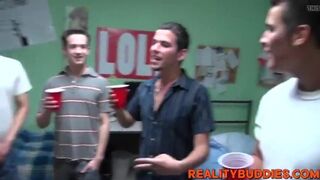 Kinky college guys have hardcore anal sex in the dorm room - 3 image