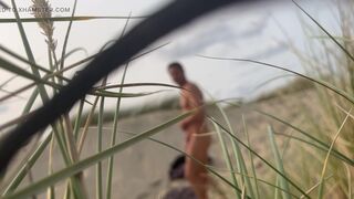 Sucking a random stranger on the beach - 11 image