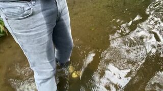 Walking into a river fully clothed and piss wet - 3 image