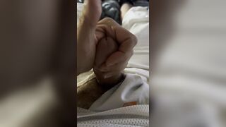 Horny soldier in football uniform jerks off with second load in a row! - 7 image