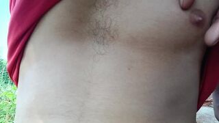 Pissing tribute to SOFIA IN sitting mood - 2 image