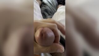 Army solider - in football uniform - jerks off and shoots cum all over his cup! wearing cleats!