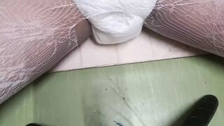 The diaper squirted!