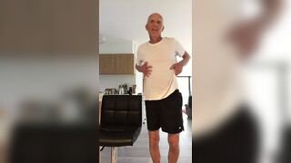 Angie stripping naked!! Again!