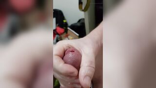 Afternoon wank & cum