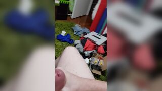 Afternoon wank & cum