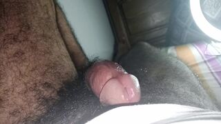 Watch the sperm ejaculate from the head of my penis - 4 image