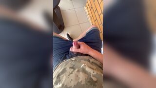 A guy jerks off a beautiful penis close-up - 7 image
